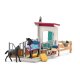 Schleich - Horse Club - 42611 Pferdebox mit Stute und Fohlen (A)