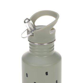 Lässig - Trinkflasche Kinder - Edelstahl, Happy...
