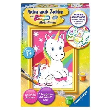 Ravensburger - Malen nach Zahlen - Süßes Einhorn