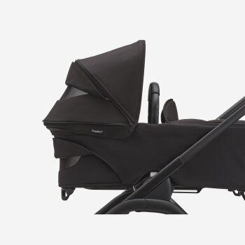 BUGABOO - Dragonfly Kinderwagen mit Liegewanne und Sitz BLACK / GREY-MELANGE