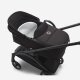BUGABOO - Dragonfly Kinderwagen mit Liegewanne und Sitz BLACK / GREY-MELANGE