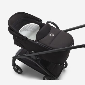 BUGABOO - Dragonfly Kinderwagen mit Liegewanne und Sitz GRAPHIT / SCHWARZ / HEAVENBLUE (A)
