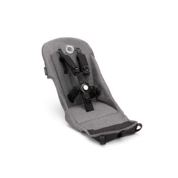BUGABOO - Donkey 5 Duo Geschwister-Kinderwagen mit Liegewanne und Sitz CORE GRAPHIT / GREY-MELANGE
