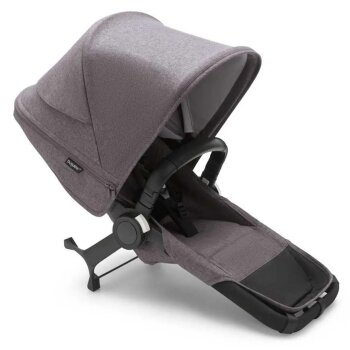 BUGABOO - Donkey 5 Duo Geschwister-Kinderwagen mit Liegewanne und Sitz CORE GRAPHIT / GREY-MELANGE