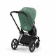 Cybex - Platinum e-PRIAM 2.0 Kombikinderwagen Leaf Green