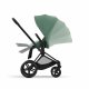 Cybex - Platinum e-PRIAM 2.0 Kombikinderwagen Leaf Green