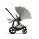 Cybex - Platinum e-PRIAM 2.0 Kombikinderwagen Mirage Grey