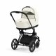 Cybex - Platinum e-PRIAM 2.0 Kombikinderwagen Off White