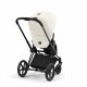 Cybex - Platinum e-PRIAM 2.0 Kombikinderwagen Off White