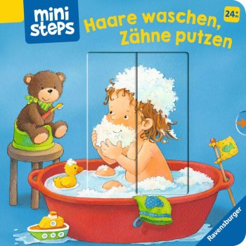 Ravensburger - ministeps - Haare waschen, Zähne putzen