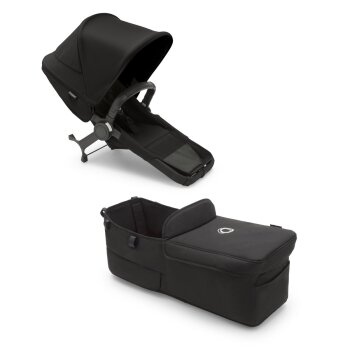 Bugaboo - Donkey 5 Mono Kombikinderwagen Black Midnight black
