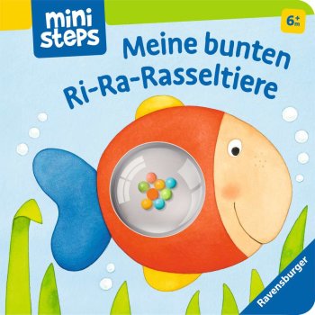 Ravensburger - ministeps - Meine bunten Ri-Ra-Rasseltiere
