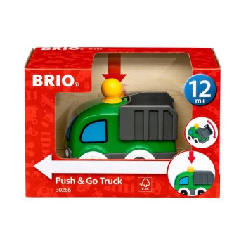 BRIO - LKW Push & Go Grün