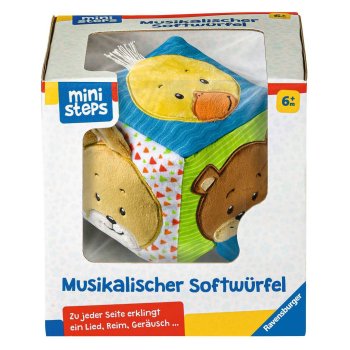Ravensburger - ministeps - Musikalischer Softw&uuml;rfel
