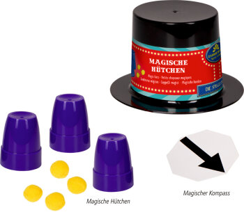 Die Spiegelburg - Bunte Geschenke - Zaubertricks im Hut, sort. (A)