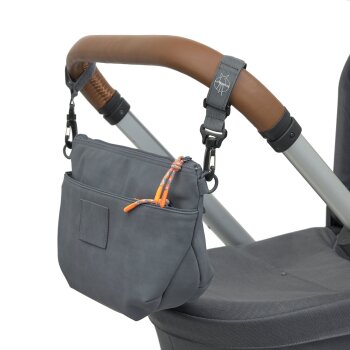 Lässig - Kinderwagen Organizer - Bum Bag, Anthrazit