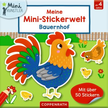 Coppenrath - Meine Mini-Stickerwelt: Bauernhof...