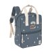 Lässig - Kindergartenrucksack Square - Happy Prints, Dunkelblau