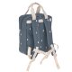 Lässig - Kindergartenrucksack Square - Happy Prints, Dunkelblau