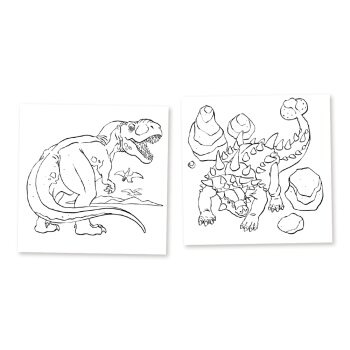 Coppenrath - T-Rex World - Malblock (32 saurierstarke...