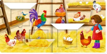 Coppenrath - Klapp mal! Schieb mal!: Auf dem Bauernhof (A)