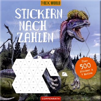 Die Spiegelburg - Stickern nach Zahlen - T-Rex World (2)