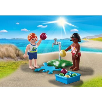 PLAYMOBIL - City Life - 71166 Kinder mit Wasserballons (5)