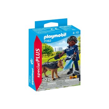 PLAYMOBIL - City Life - 71162 Polizist mit Sp&uuml;rhund (5)