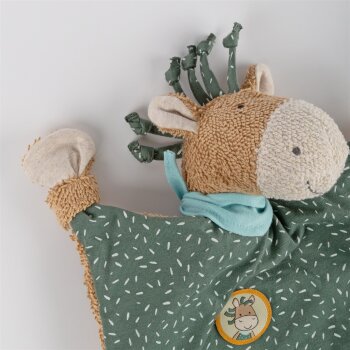 sigikid - Schnuffeltuch Pony Wiwi Wiah - Grün/Beige