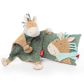 sigikid - Schnuffeltuch Pony Wiwi Wiah - Grün/Beige