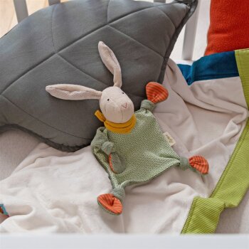 sigikid - Schnuffeltuch Hase - Green