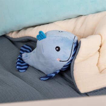 sigikid - Greifling Wal - Blau Red Stars