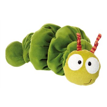 sigikid - Rassel-Raupe Kinderbunt Greifling - Grün