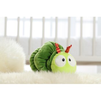 sigikid - Rassel-Raupe Kinderbunt Greifling - Grün