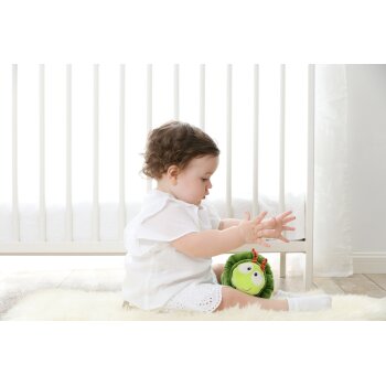 sigikid - Rassel-Raupe Kinderbunt Greifling - Grün