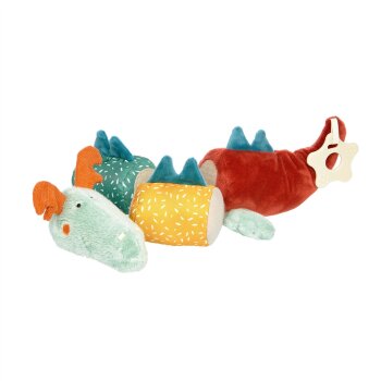 sigikid - Motorikspielzeug Klett-Drache Yellow