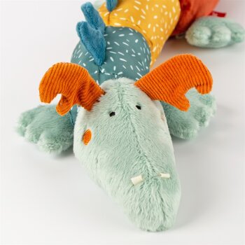 sigikid - Motorikspielzeug Klett-Drache Yellow