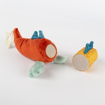 sigikid - Motorikspielzeug Klett-Drache Yellow