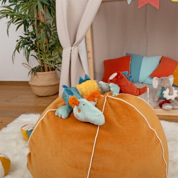 sigikid - Motorikspielzeug Klett-Drache Yellow