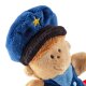 sigikid - Fingerpuppe Polizist - Blau