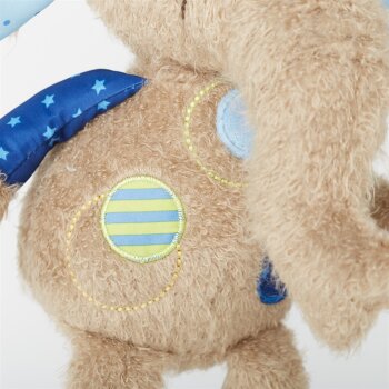 sigikid - Kuscheltier Elefant Patchwork Sweety - Blau Bunt
