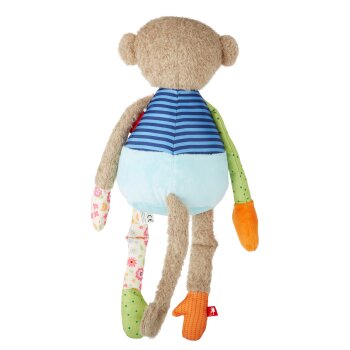 sigikid - Kuscheltier Affe - Bunt Patchwork