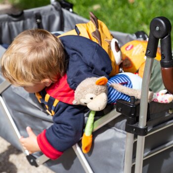 sigikid - Kuscheltier Affe - Bunt Patchwork