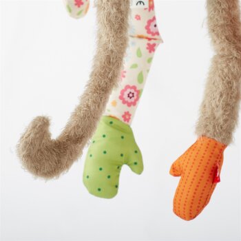 sigikid - Kuscheltier Affe - Bunt Patchwork