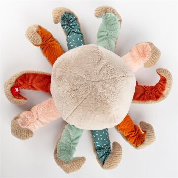 sigikid - Kuscheltier Krake Patchwork - Yellow