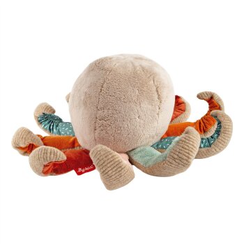 sigikid - Kuscheltier Krake Patchwork - Yellow