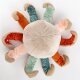 sigikid - Kuscheltier Krake Patchwork - Yellow