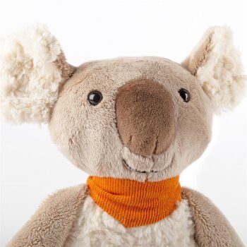 sigikid - Kuscheltier Koala Patchwork Yellow, 38 cm