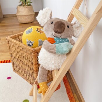 sigikid - Kuscheltier Koala Patchwork Yellow, 38 cm