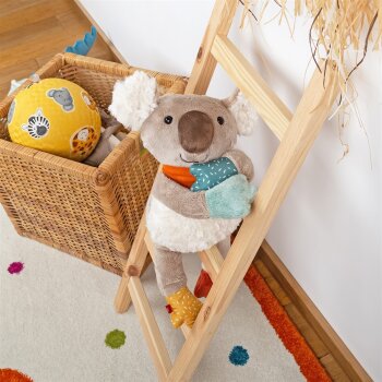 sigikid - Kuscheltier Koala Patchwork Yellow, 38 cm